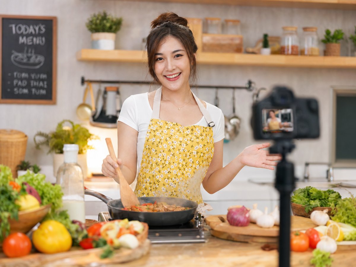 精神小妹美食视频教程