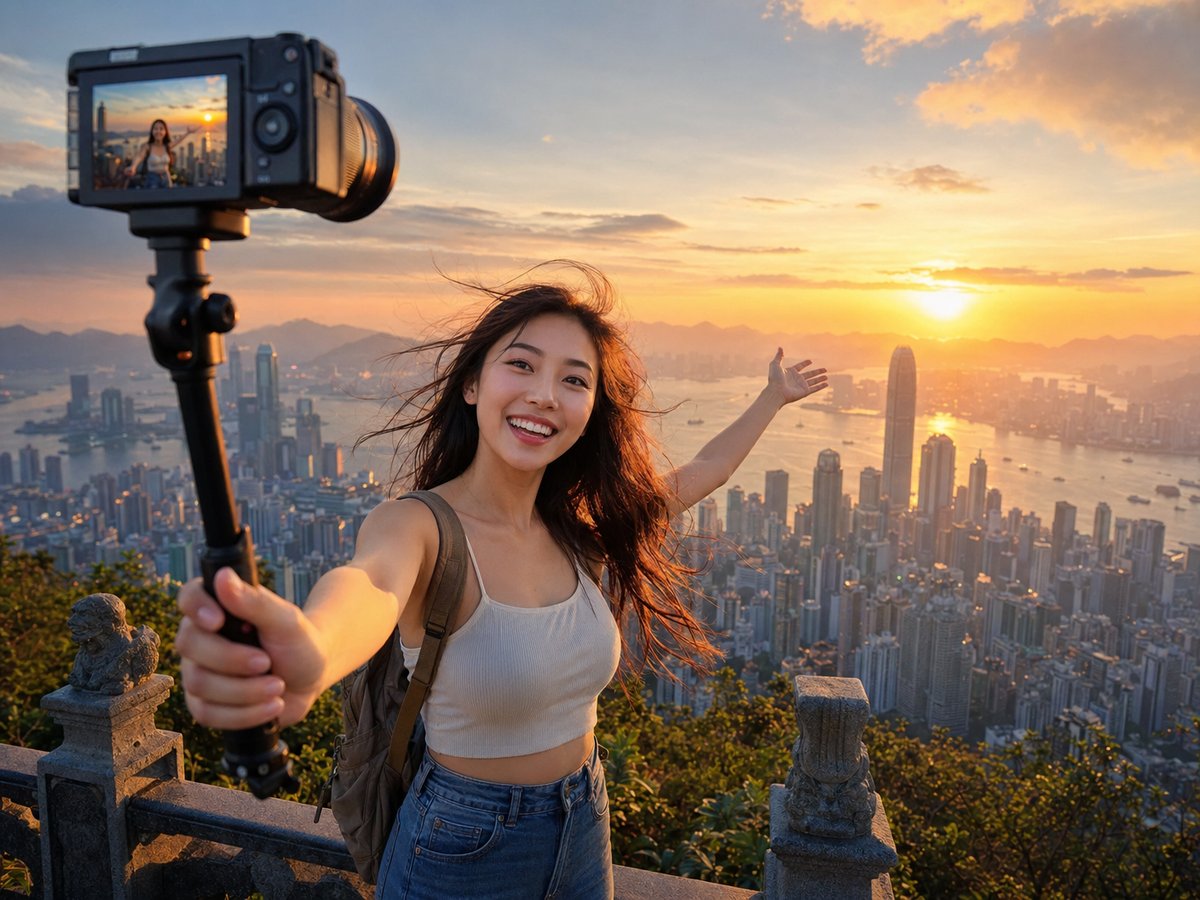精神小妹旅行视频